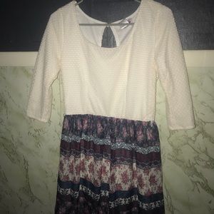 Three Pink Hearts Dress